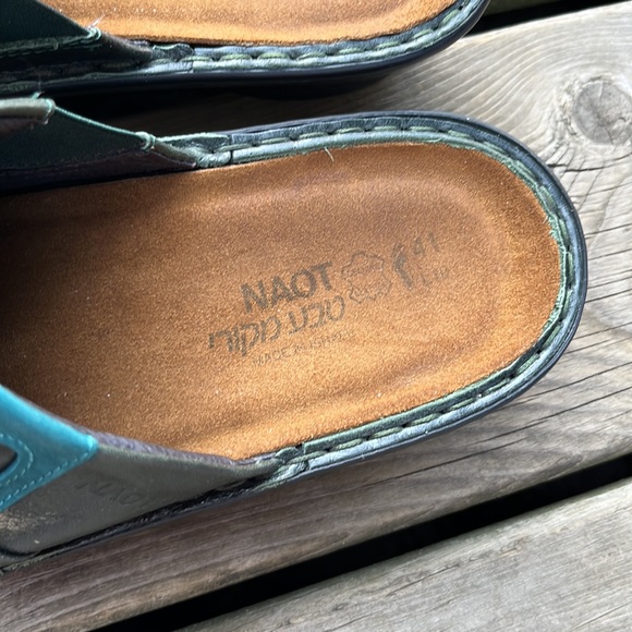 Naot - shoes Andiamo- good condition. Deep forest/ mineral green in colour. - Picture 4 of 8